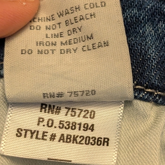 SOLD Buckle BKE Gabby Curvy Fit Bootcut Stretch Jeans sz 30 ABK2036R - Picture 7 of 7